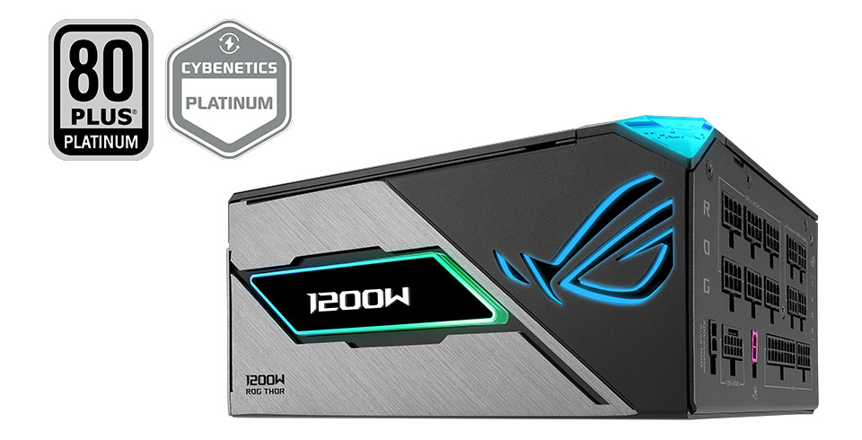 ASUS 1200W 80+ PLATINUM ROG THOR 1200P3 Tam Modüler Power Supply