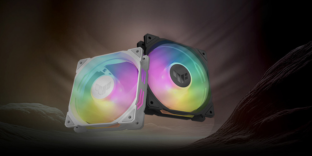 ASUS TUF GAMING TR120 REVERSE Kasa Fanı 3-lü Paket Beyaz