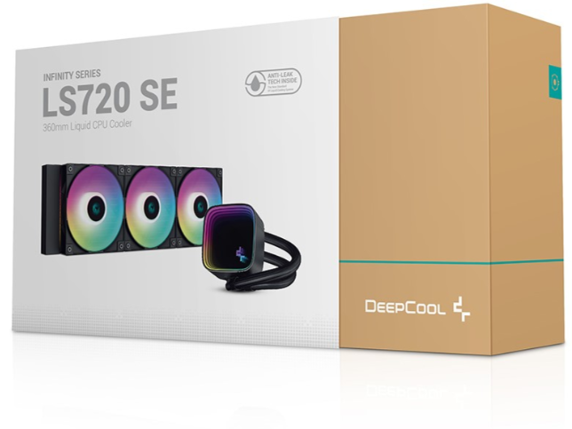 DEEPCOOL 360MM LS720-SE RGB Sıvı Soğutmalı AM5-1700p İşlemci Fanı