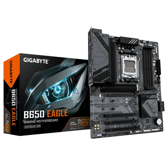 GIGABYTE B650 EAGLE DDR5 HDMI-DP TYPEC PCIE 4.0 AM5 ATX