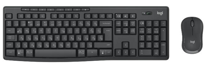 LOGITECH MK370 Kablosuz Q Trk Siyah Klavye - Mouse Set (920-012074) ikinci görünüm