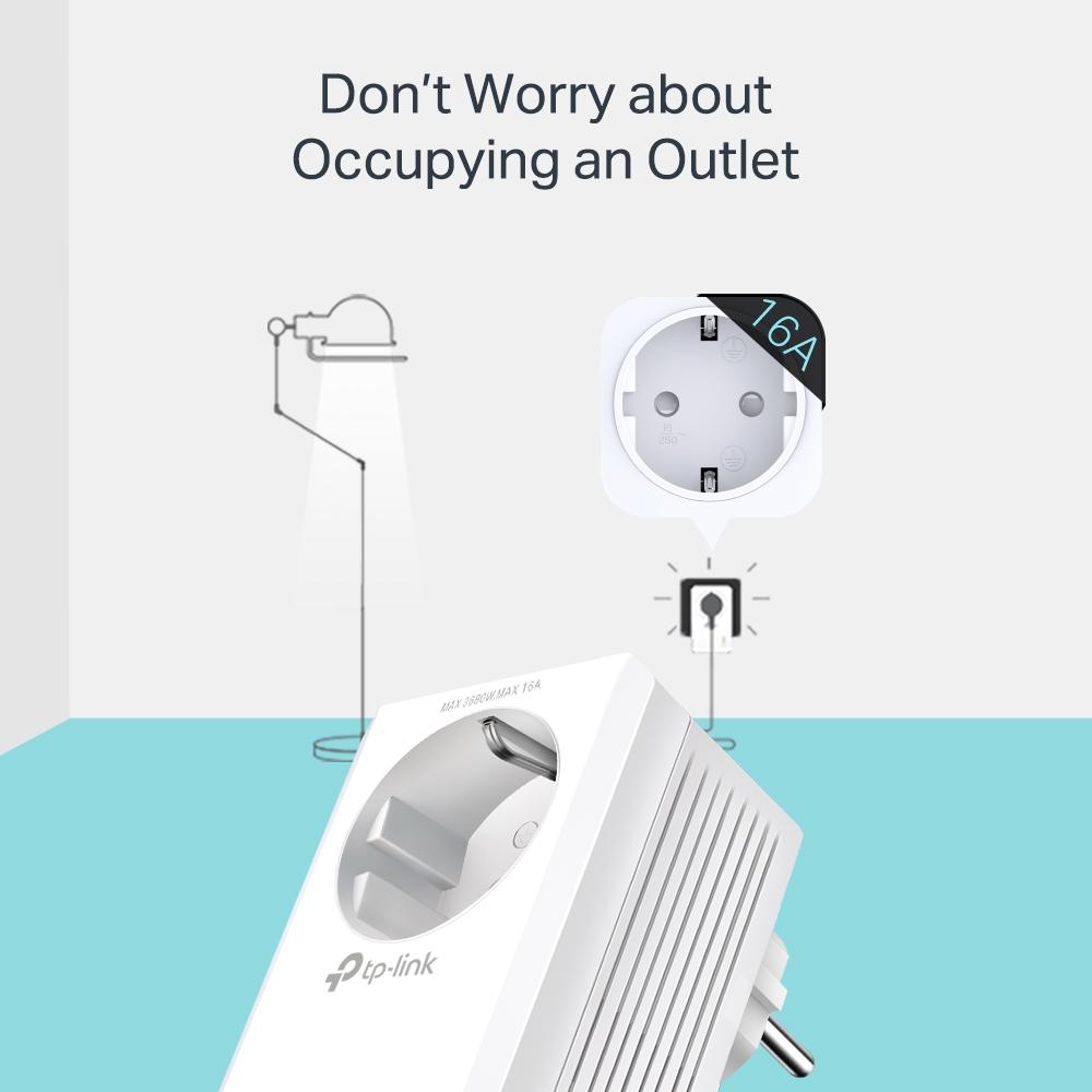 TP-LINK TL-WPA7617 KIT 1000 Mbps AV1000 PowerLine Ağ Adaptörü