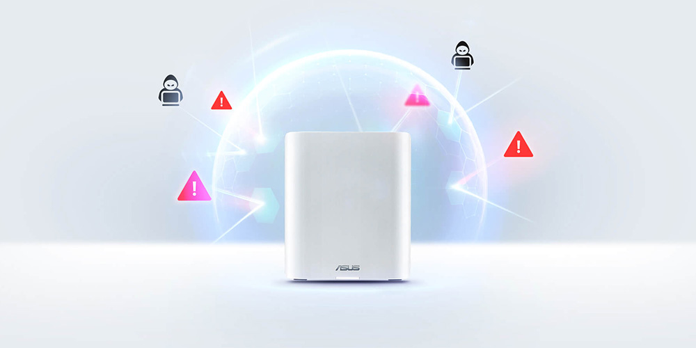 ASUS ZENWIFI7 BT10 BE18000 Mesh Router Beyaz 2-li Paket