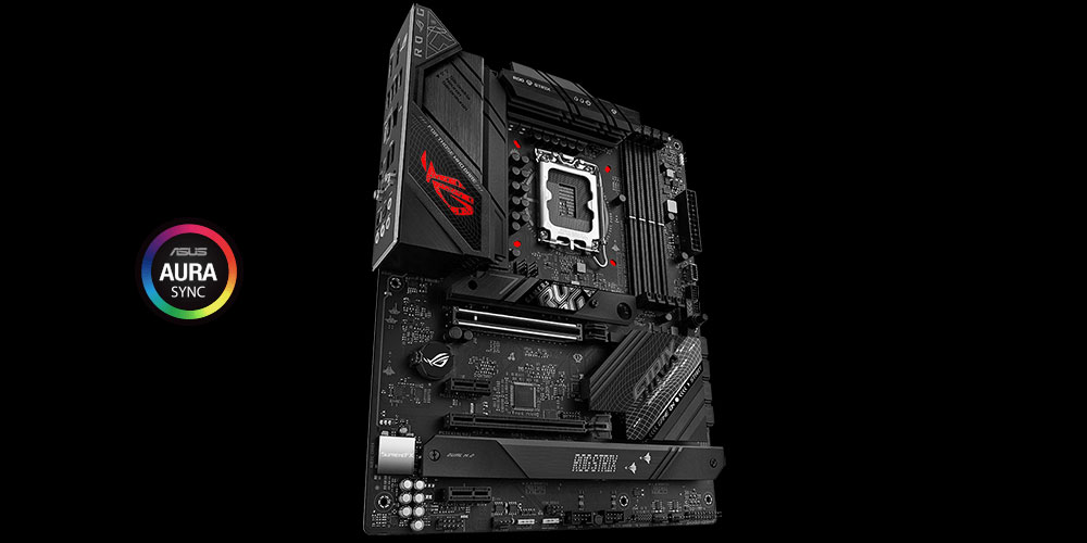 ASUS ROG STRIX B760-F GAMING WIFI DDR5 HDMI DP PCIe 16X v4.0 1700p ATX
