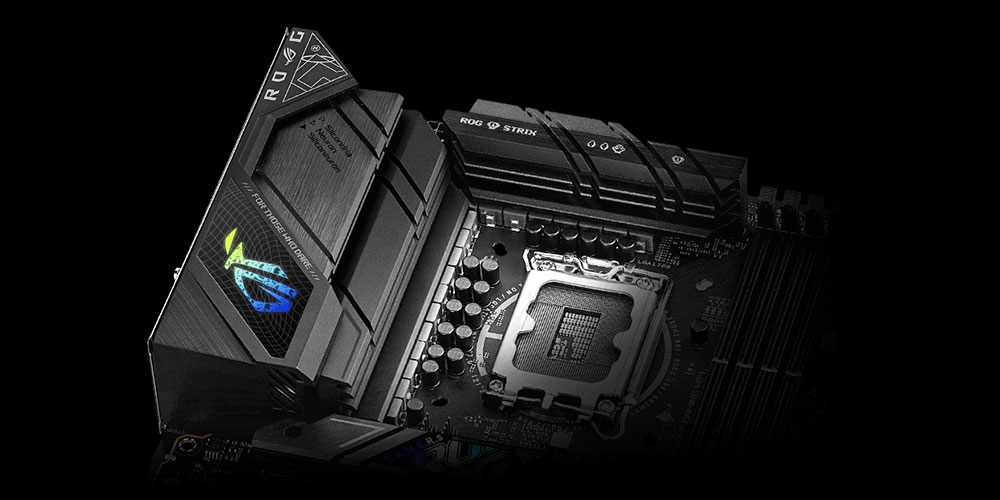 ASUS ROG STRIX B760-F GAMING WIFI DDR5 HDMI DP PCIe 16X v4.0 1700p ATX