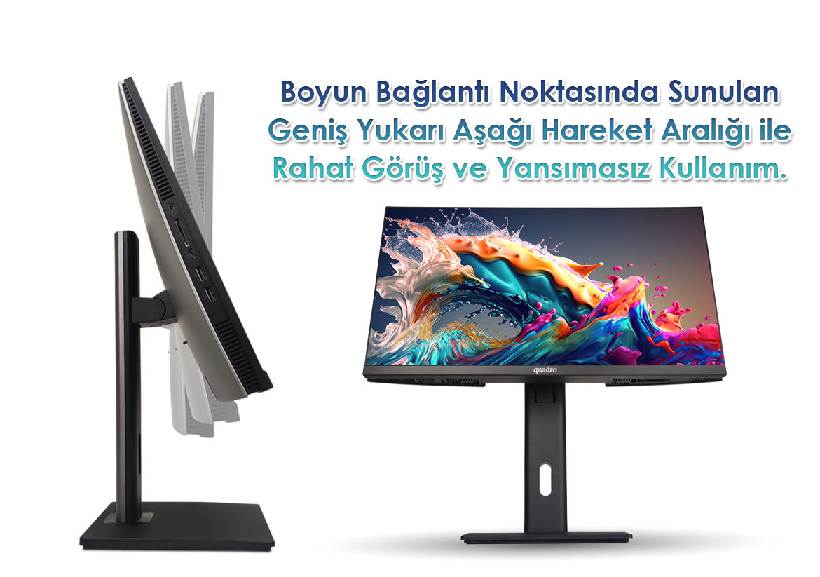 QUADRO 23.8" EXPANSE AI B224-25165 CORE i5 12450H 16GB RAM- 500GB NVME O/B UHD FDOS