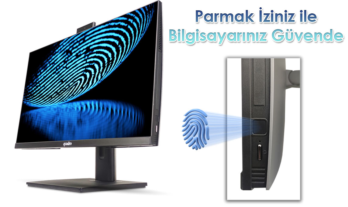 QUADRO 23.8" EXPANSE AI B224-25165 CORE i5 12450H 16GB RAM- 500GB NVME O/B UHD FDOS