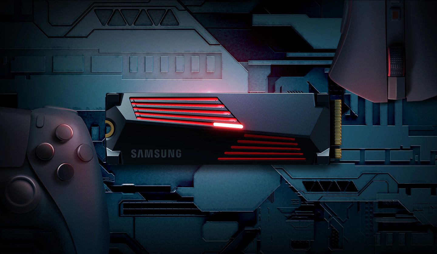 SAMSUNG 2TB 990 pro MZ-V9P2T0CW 7450- 6900MB/s M2 NVME GEN4 Disk