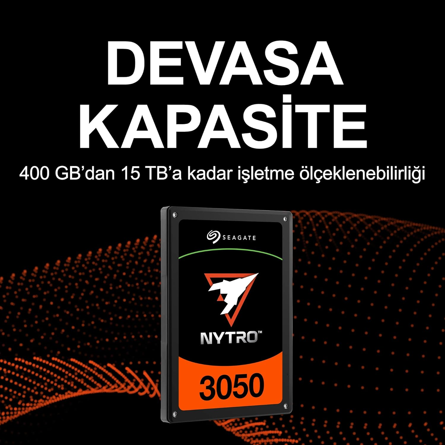 SEAGATE 3.84TB 2.5"Nytro3350 XS3840SE70045 1100-1050MB/s Enterprise SAS SSD Disk