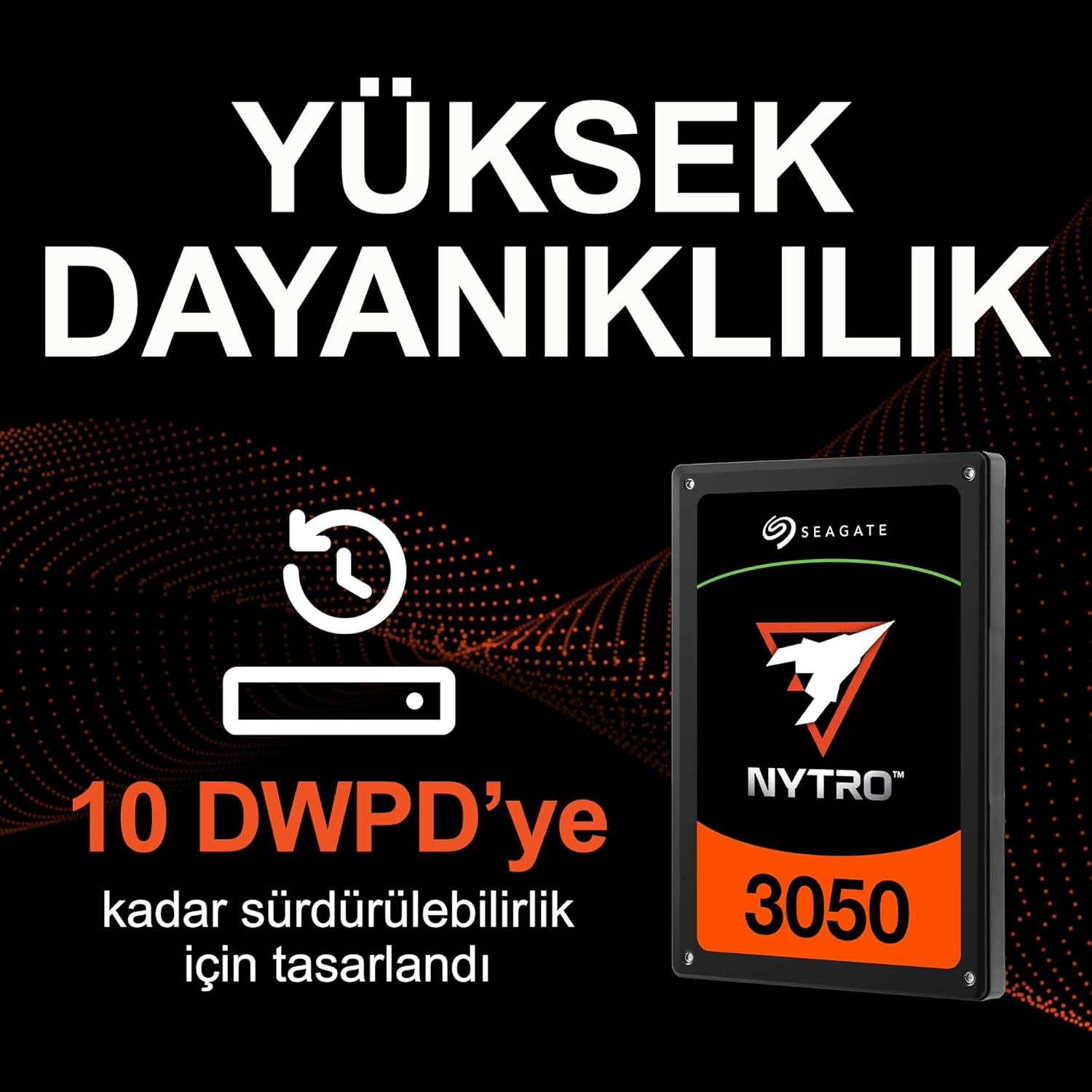 SEAGATE 3.84TB 2.5"Nytro3350 XS3840SE70045 1100-1050MB/s Enterprise SAS SSD Disk