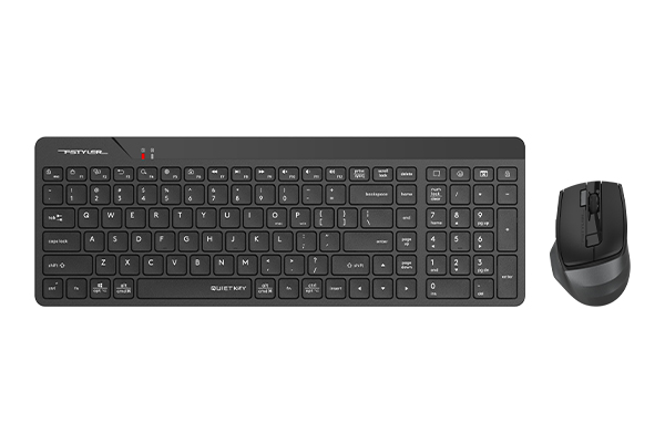 A4TECH FG2400 AIR2 Kablosuz Q Trk Sessiz Siyah Klavye - Mouse Set ikinci görünüm