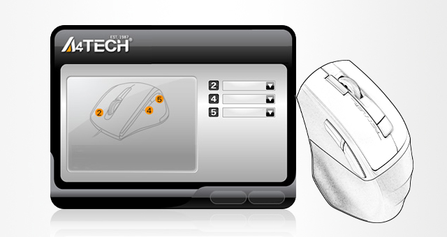 A4TECH FG2400 AIR2 Kablosuz Q Trk Sessiz Siyah Klavye - Mouse Set