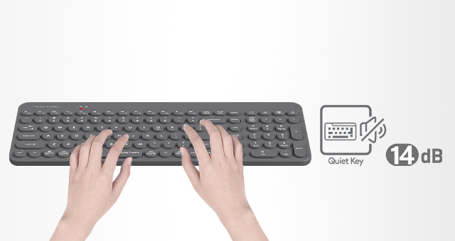 A4TECH FG3300 Kablosuz Q Trk Sessiz Gri Klavye - Mouse Set