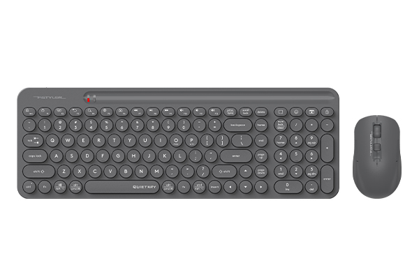 A4TECH FG3300 Kablosuz Q Trk Sessiz Gri Klavye - Mouse Set ikinci görünüm