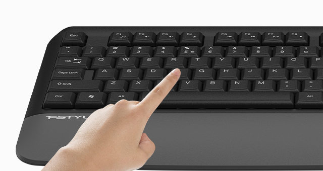 A4TECH FG2500S PLUS Kablosuz Q Trk Beyaz Klavye - Mouse Set