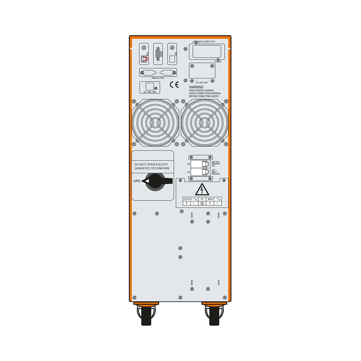 MAKELSAN 10kva Powerpack Se Online Ups Ücretsiz Kurulum 1/1 (16X7AH) (+V.2)  K.G.K_PF1