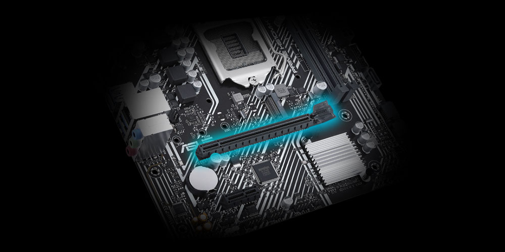 ASUS PRIME H510M-K R2.0 DDR4 HDMI PCIe 16X v4.0 1200p v2 mATX