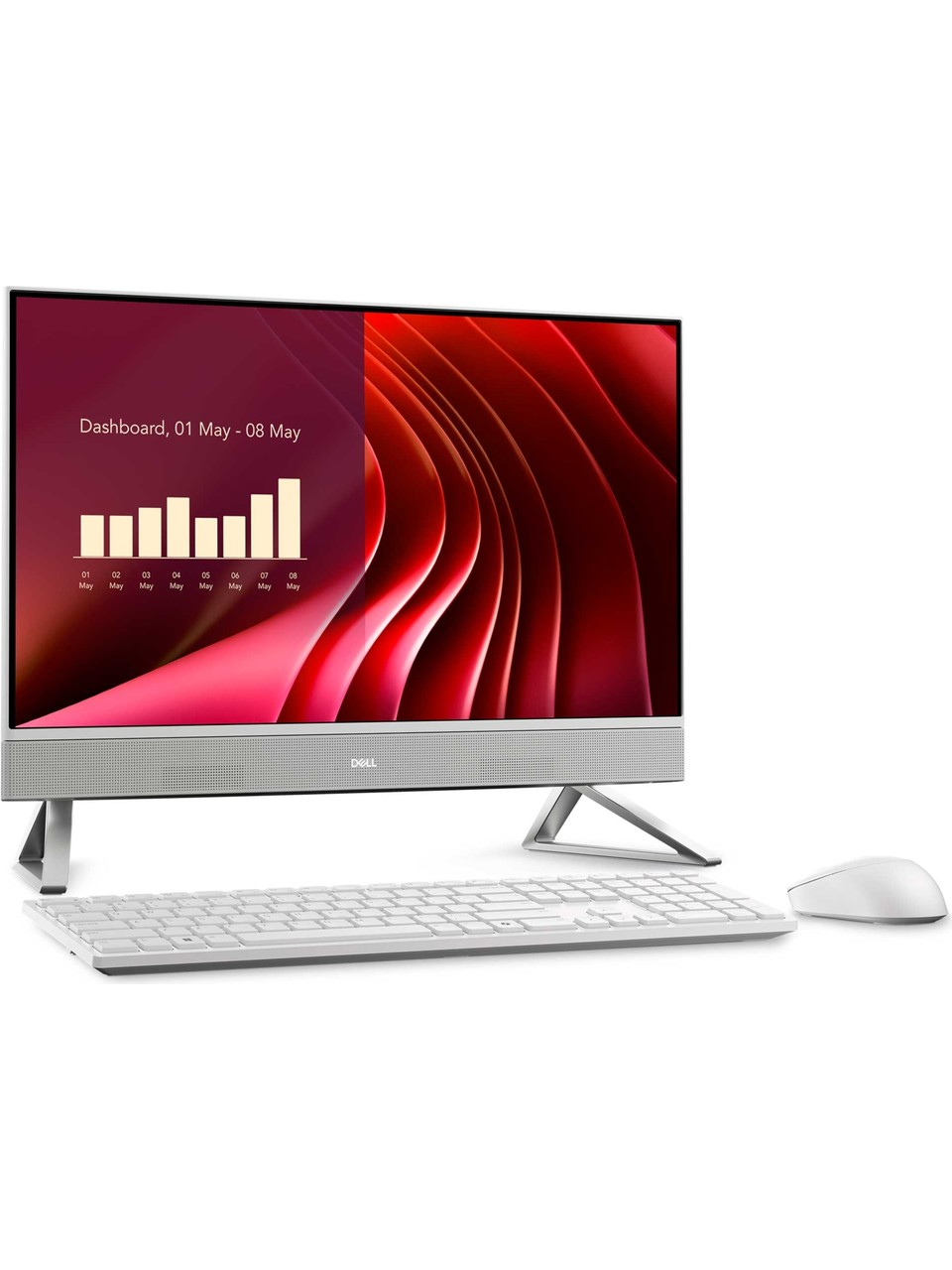 DELL AIO 23.8" CORE i5 1334U - 16GB DDR4 RAM- 512GB SSD FDOS / EC242501020UBU