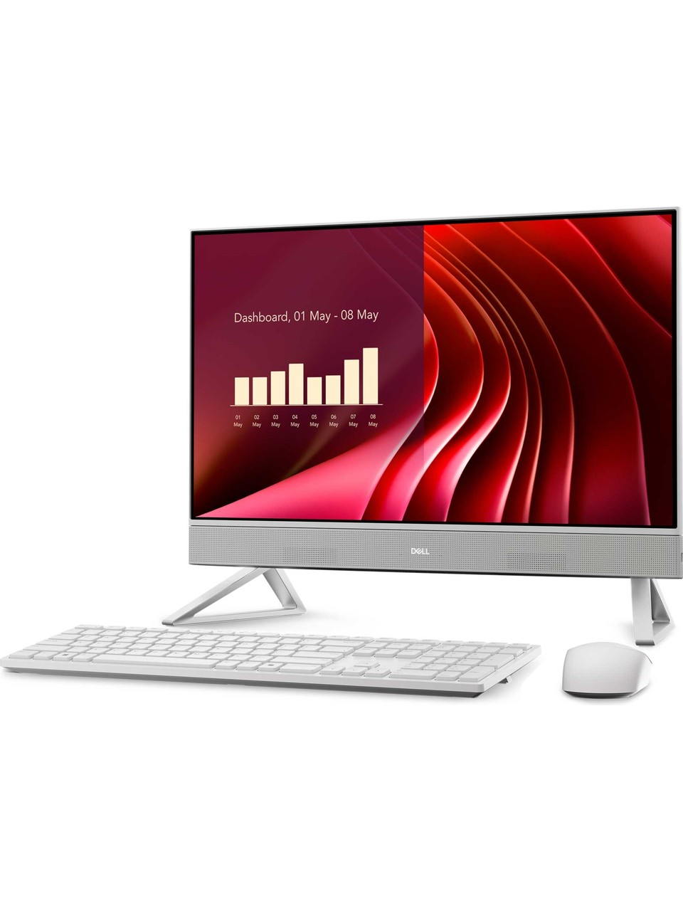 DELL AIO 23.8" CORE i5 1334U - 16GB DDR4 RAM- 512GB SSD FDOS / EC242501020UBU