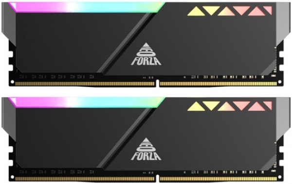 NEOFORZA 64GB (2X 32GB) DDR5 6000MHZ CL40 DUAL KIT RGB PC RAM TRINTY NMGD532F82-6000LI20