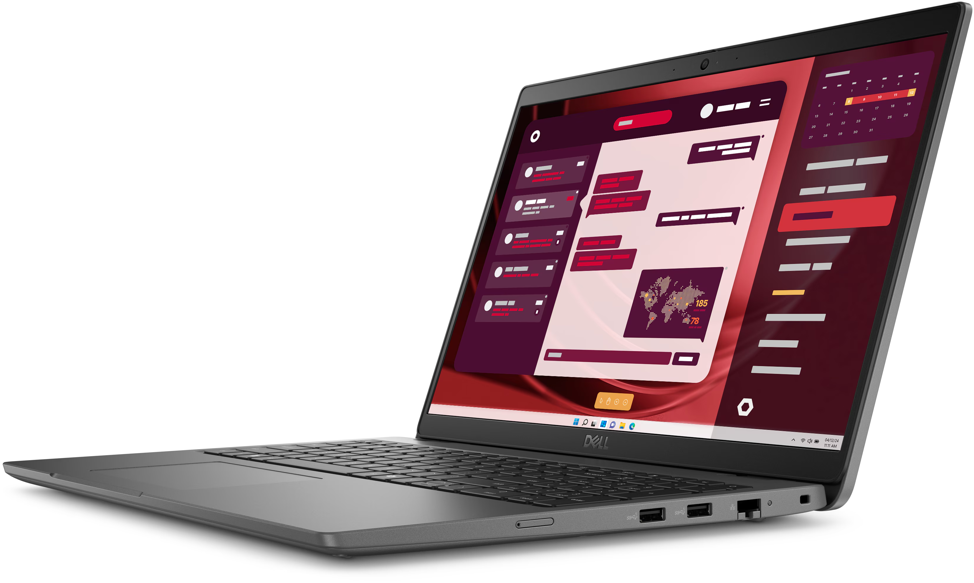 DELL 15.6" CORE i5 1355U 8GB DDR5 512GB M2 NVME- O/B UHD FDOS / LATITUDE 3550