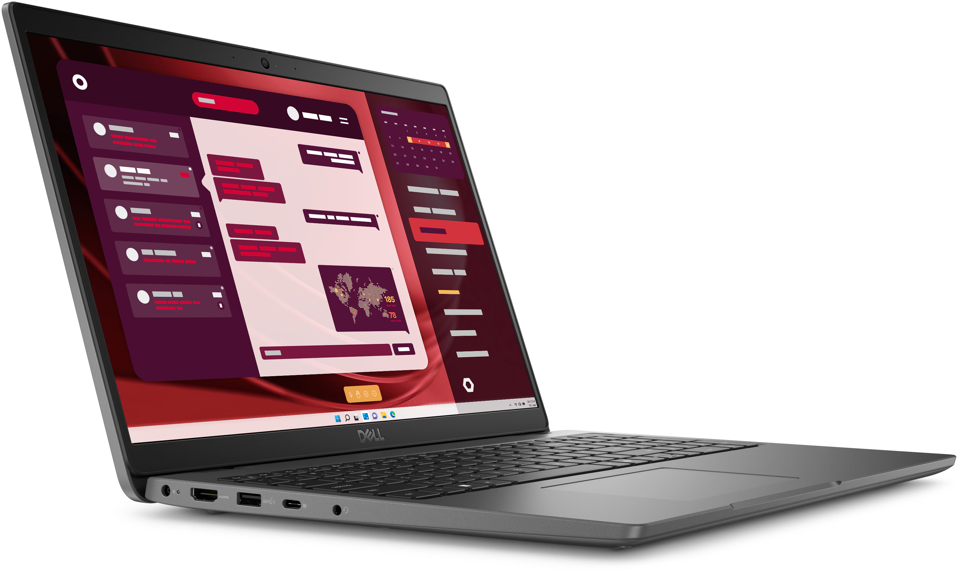 DELL 15.6" CORE i5 1355U 8GB DDR5 512GB M2 NVME- O/B UHD FDOS / LATITUDE 3550