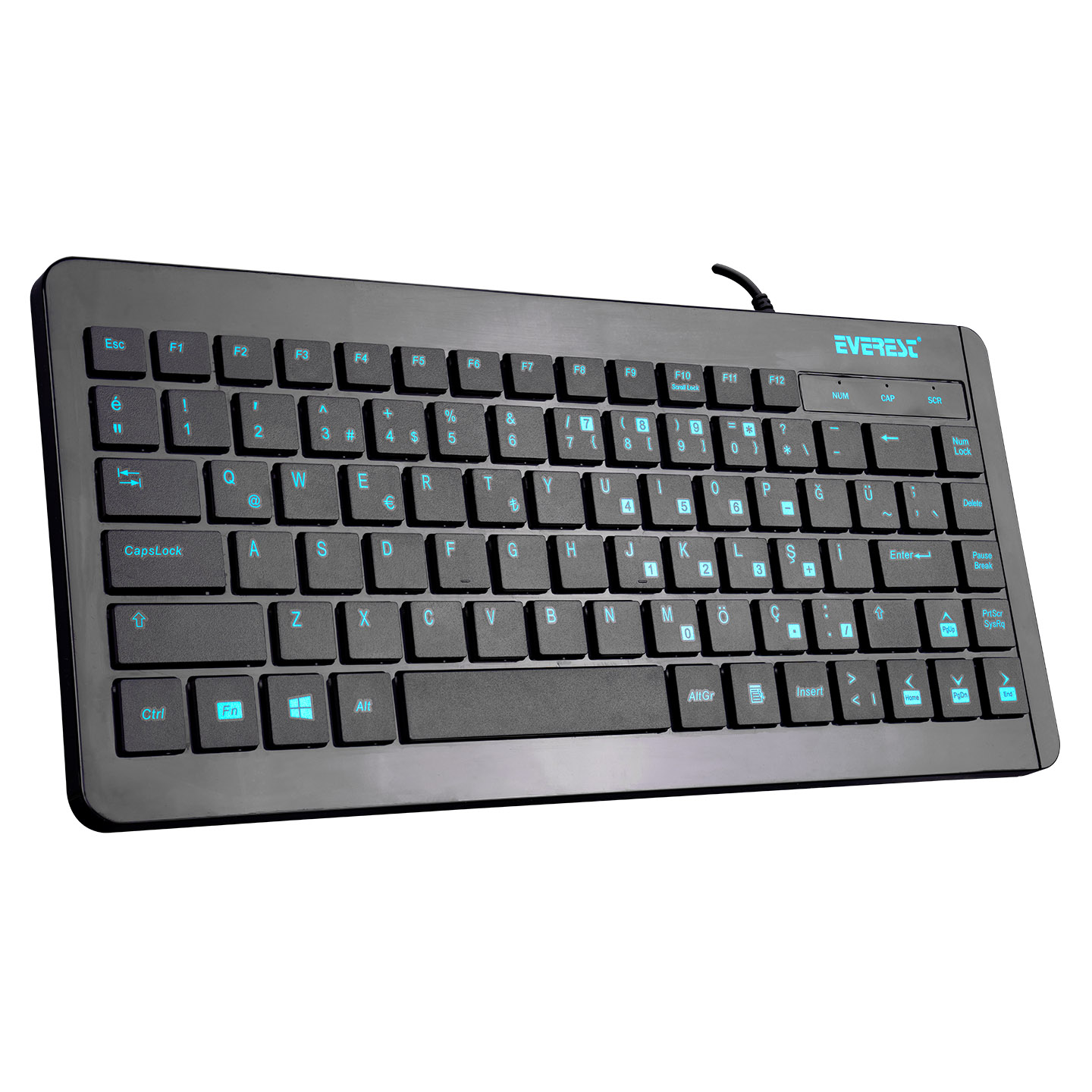 EVEREST KB-410 Kablolu USB Mini Klavye