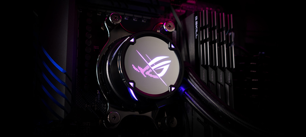 ASUS 360mm ROG STRIX LC II 360 ARGB Sıvı Soğutmalı AM5-1851p İşlemci Fanı
