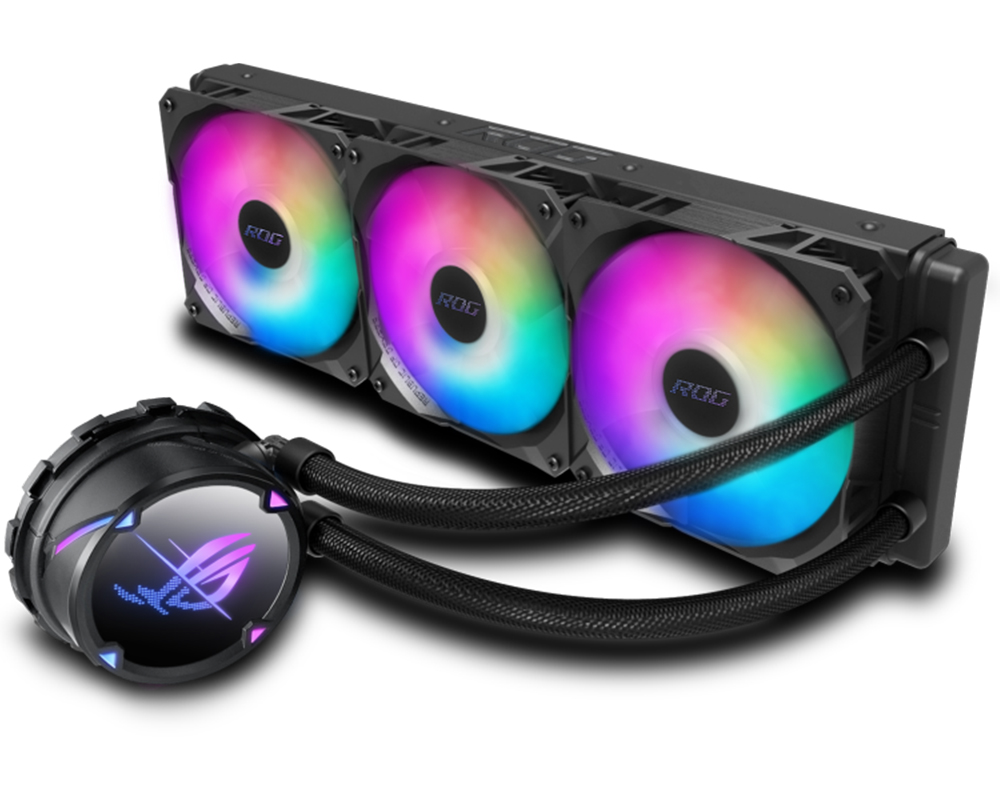 ASUS 360mm ROG STRIX LC II 360 ARGB Sıvı Soğutmalı AM5-1851p İşlemci Fanı