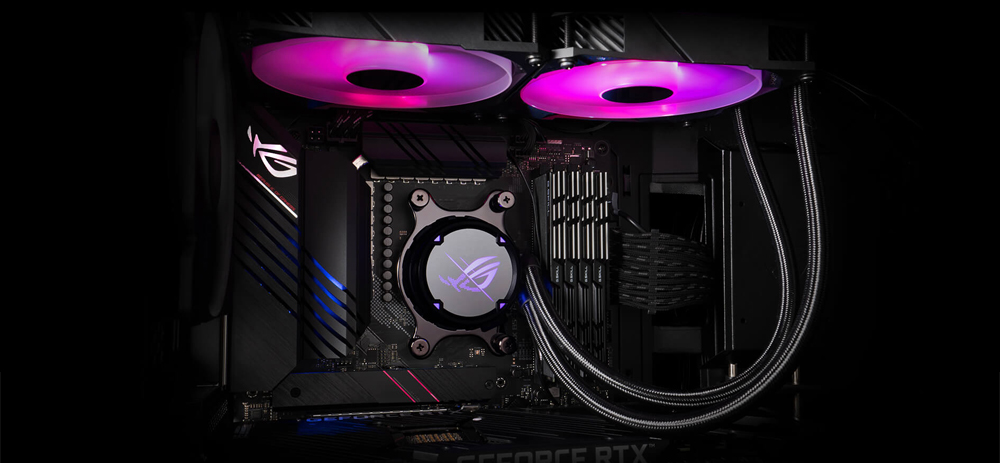 ASUS 360mm ROG STRIX LC II 360 ARGB Sıvı Soğutmalı AM5-1851p İşlemci Fanı