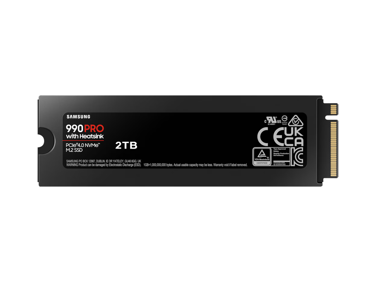 SAMSUNG 2TB 990 PRO MZ-V9P2T0CW 7450- 6900MB/s M2 NVME GEN4 Disk Soğutuculu Kutusuz