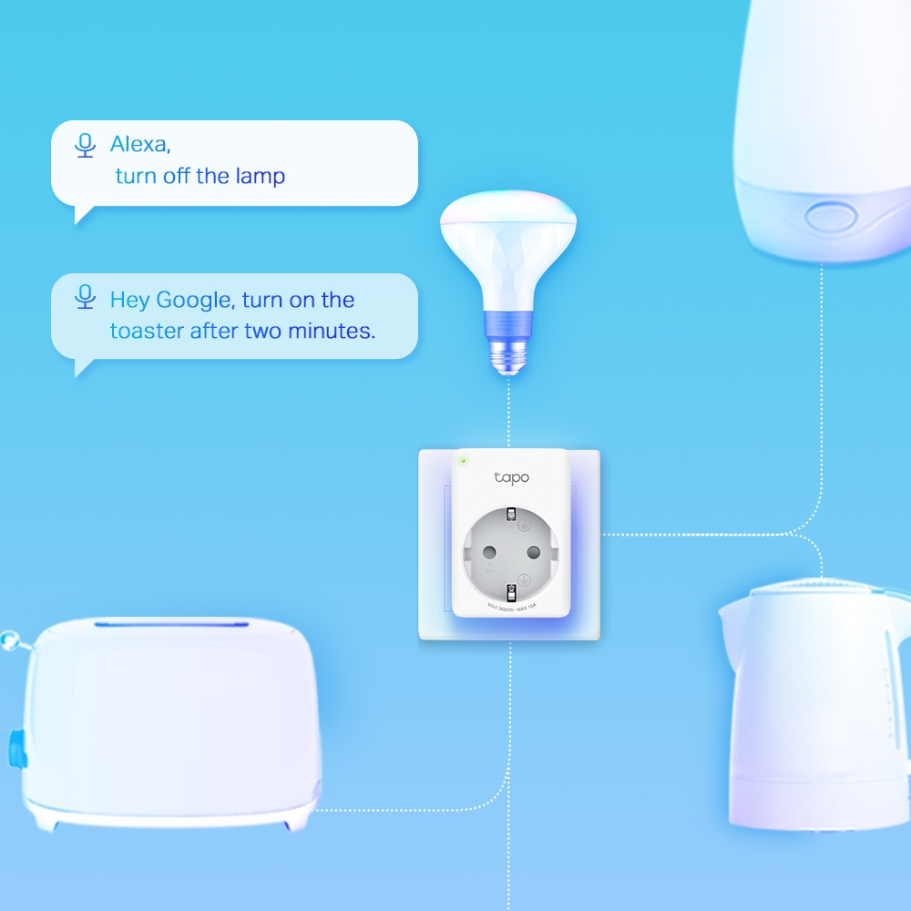 TP-LINK TAPO P110 Mini Akıllı Wi-Fi Priz  1-li paket