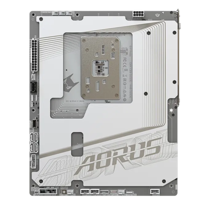 GIGABYTE B650E AORUS STEALTH ICE DDR5 HDMI DP  PCIe 5.0 AM5 ATX BEYAZ