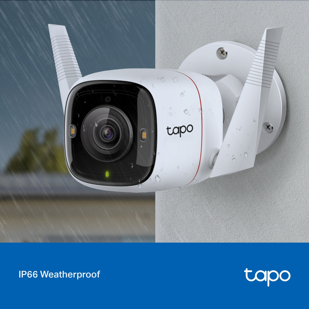 TP-LINK 2MP Bullet 3.3mm Kablosuz IP Kamera Tapo C320WS