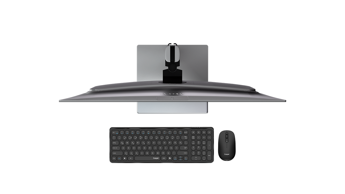 CASPER AIO 27" CORE 5 210H- 12GB DDR5 RAM- 480GB M2 NVME- FDOS / NİRVANA  A970 A97.210H-AE00X-V-G