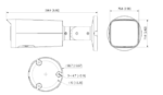 DAHUA 5MP Bullet 3.6mm WizSense IP Kamera IPC-HFW2541T-AS-0360B