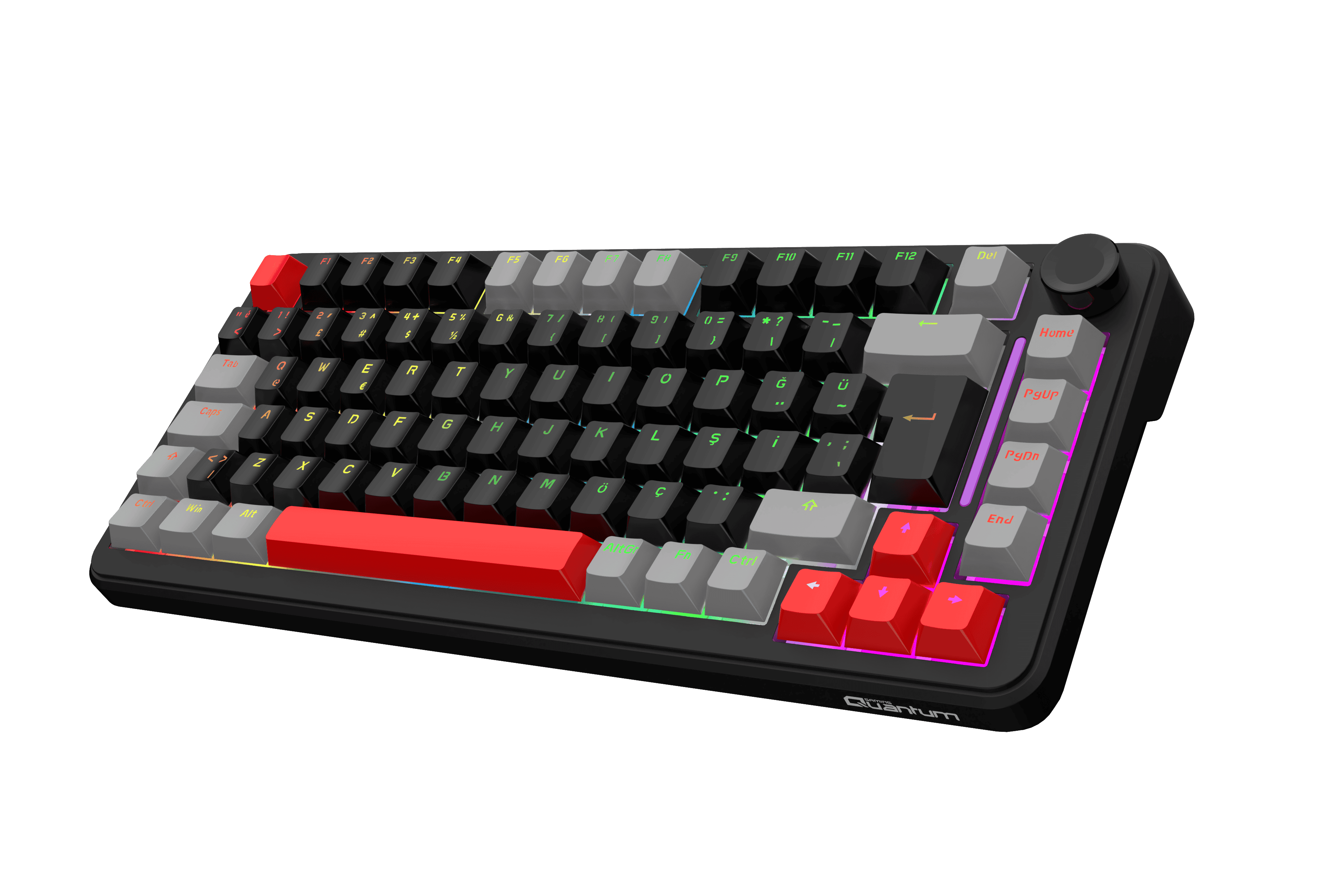 QUANTUM MECHACORE Kablolu USB Q Trk RGB Gaming Klavye