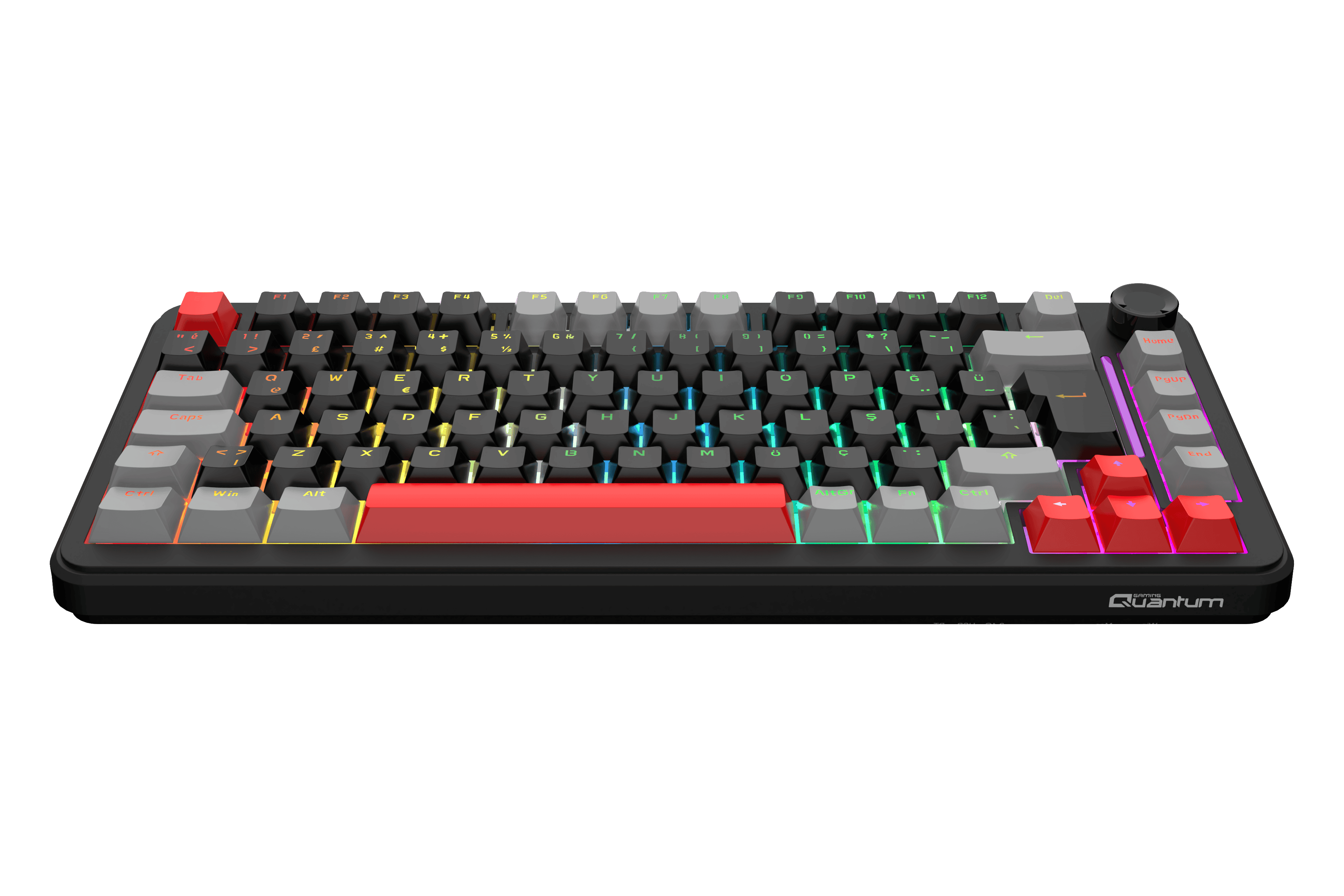 QUANTUM MECHACORE Kablolu USB Q Trk RGB Gaming Klavye