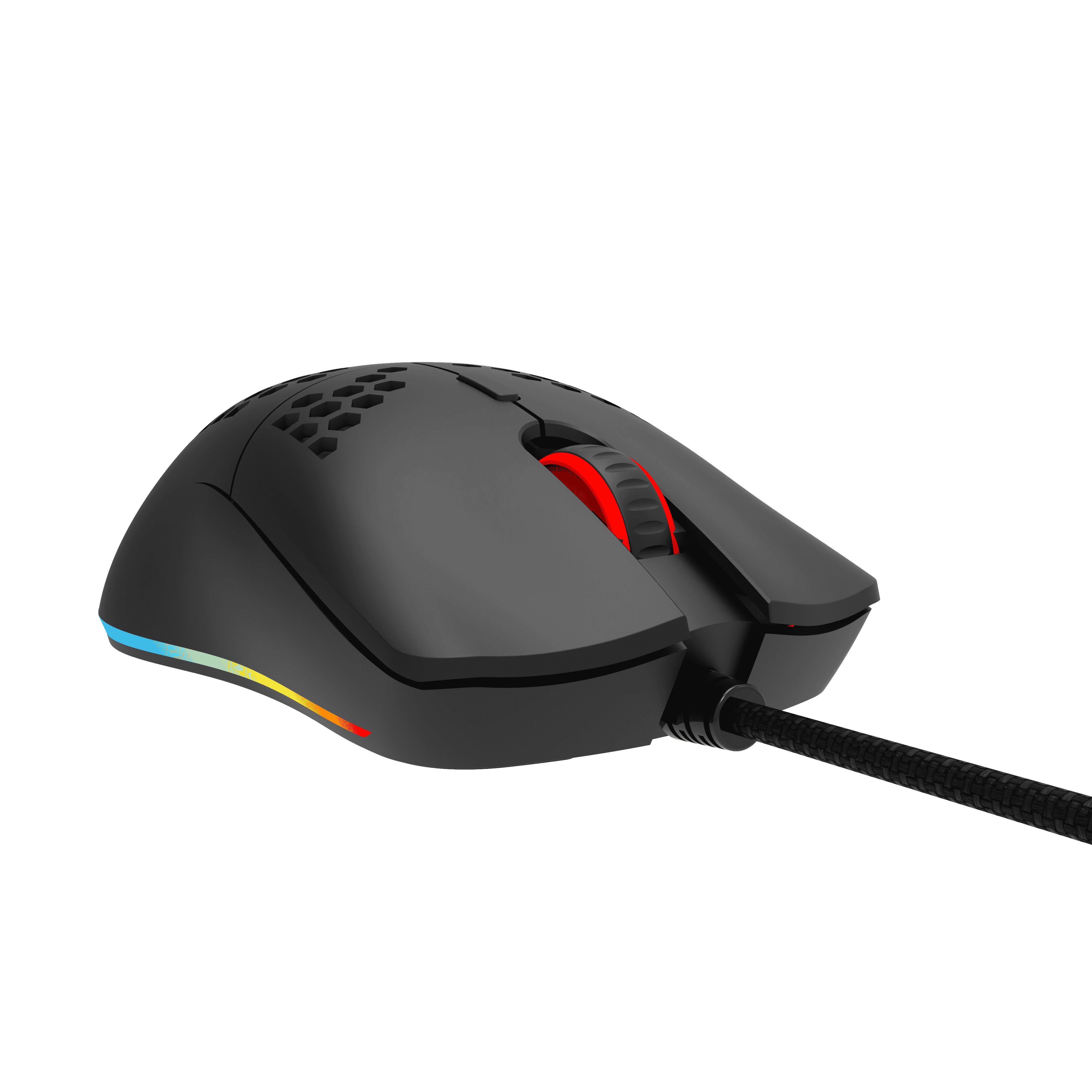 QUANTUM HONEYCOMB Kablolu USB RGB 12800dpi Gaming Mouse ikinci görünüm