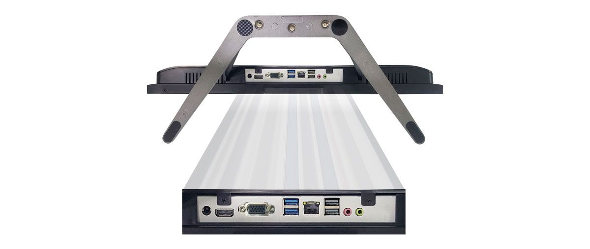 QUADRO 23.8" STARK H8124-49824 CORE i5 4690T 8GB RAM- 240GB SSD O/B UHD FDOS