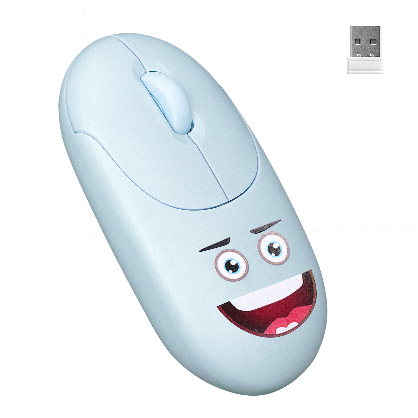 EVEREST FASHION SM-26 Kablosuz Mavi Mouse ikinci görünüm