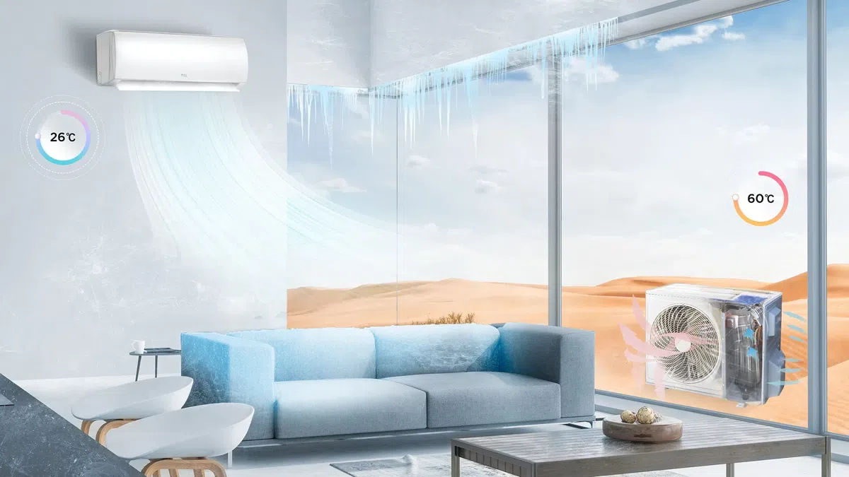 TCL ELİT PLUS 12000BTU A++ WIFI Isıtma/Soğutma Klima (İç+Dış Ünite) TAC-12CHSD/XA731