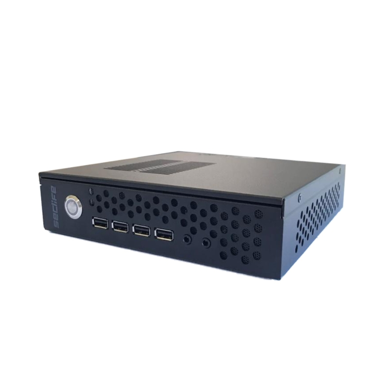SECLIFE CORE I3 4130 - 8GB DDR3 - 128GB SSD - FDOS Mini PC Siyah / MP-408