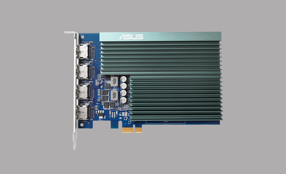 ASUS GT730 2GB 4H-SL-2GD5 GDDR5 64bit 4X HDMI PCIe 16X v2.0 Fansız