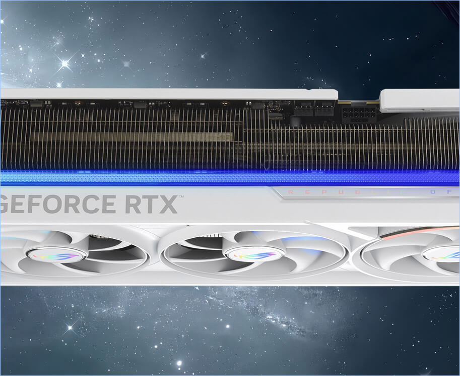 ASUS 32GB ROG ASTRAL RTX5090-O32G-WHITE GDDR7 512bit HDMI DP PCIe 5.0