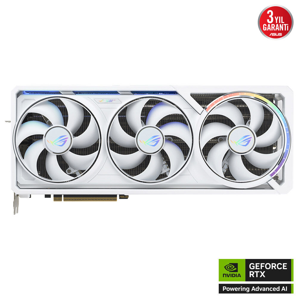 ASUS 32GB ROG ASTRAL RTX5090-O32G-WHITE GDDR7 512bit HDMI DP PCIe 5.0