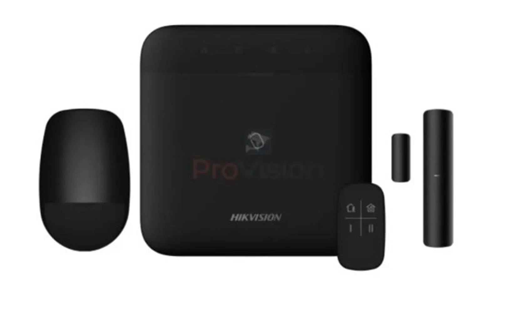 HIKVISION AX PRO Kit DS-PWA64-Kit-WE(B) 64Bölgeli Siyah Kablosuz Alarm Seti