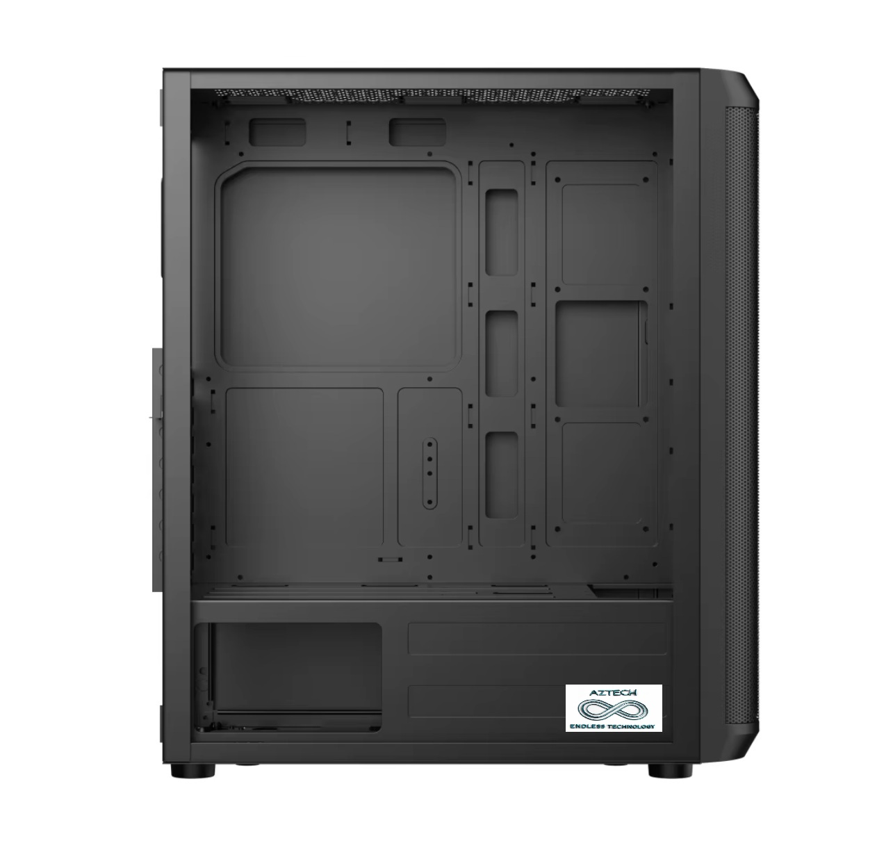 AZTECH 850w SKYHAWK AZT07 RGB Gaming Mid-Tower Pc Kasası 360mm Sıvı Soğutucu Desteği