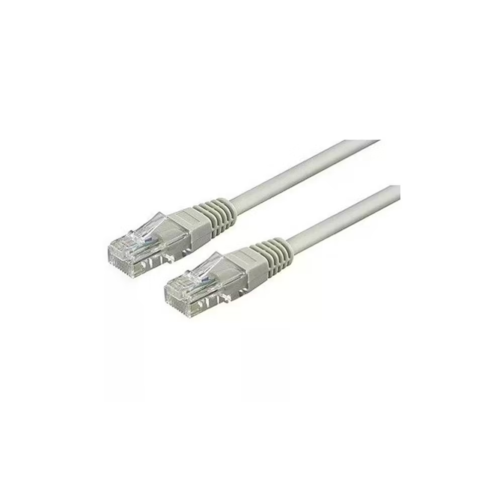 ODS 1metre CAT6 Utp LSZH Saf Bakır Gri Patch Kablo  (10'lu Paket)