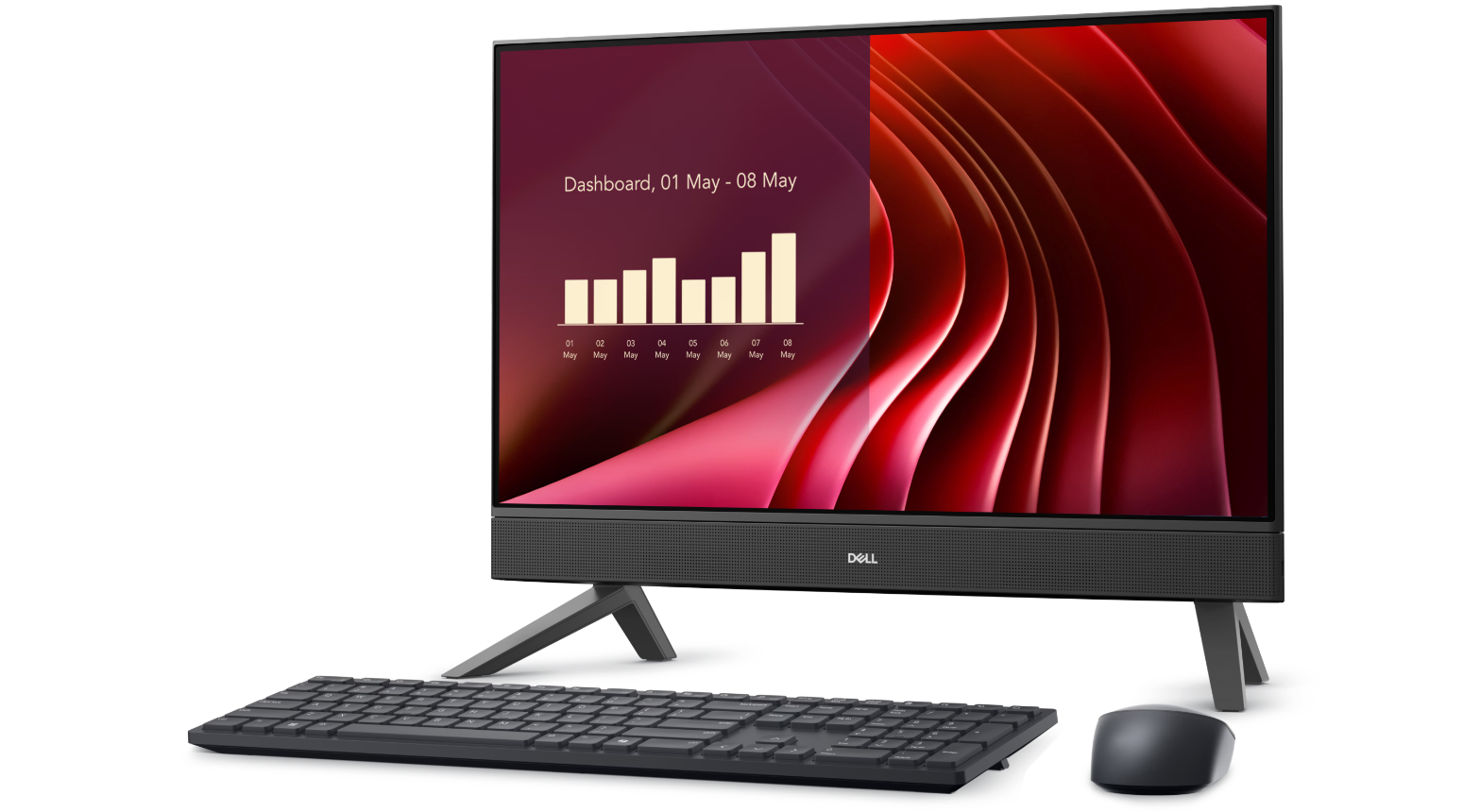 DELL AIO 23.8" CORE i5 1334U - 16GB DDR4 RAM- 1TB SSD W11H / EC24250RPLUR006H